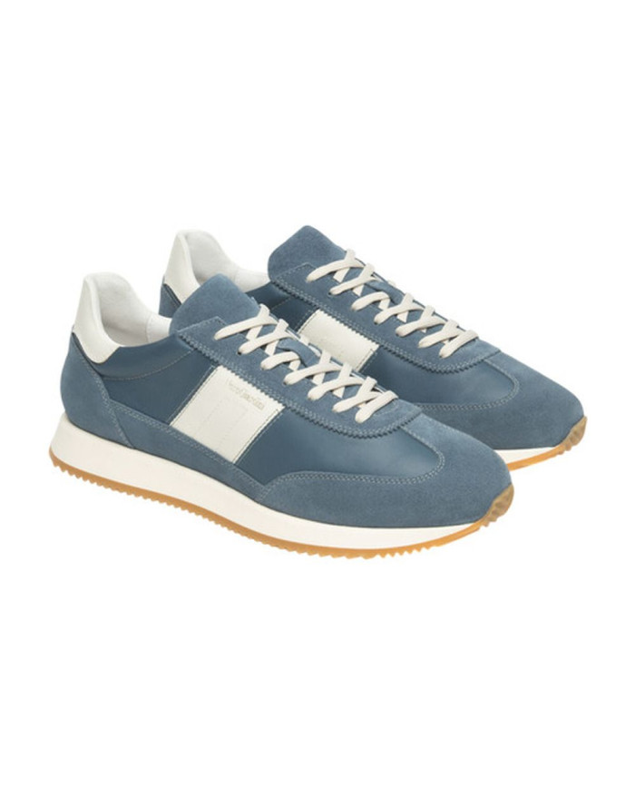 SNEAKERS NEROGIARDINI UOMO VELOUR AVIO SAUVAGE JEANS SPARTA OSSO TR PALERMO TADEJ BIA E601110U/203