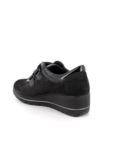 SNEAKERS ENVAL SOFT DONNA TES.DAV.STR/SCA NERO 8763800