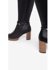 STIVALI CON TACCO NEROGIARDINI DONNA IN PELLE NERO TACCO 7,5CM I308880D/100