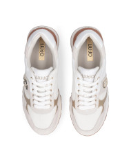 SNEAKERS LIU JO DONNA AMAZING 43 BIS - SNEAKER COW SUEDE/MESH WHITE BA6031PX02701111