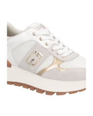 SNEAKERS LIU JO DONNA AMAZING 43 BIS - SNEAKER COW SUEDE/MESH WHITE BA6031PX02701111