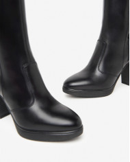 STIVALI NEROGIARDINI DONNA IN PELLE GUANTO NERO PU.ALTILIA TACCO 9,5CM I411730D/100