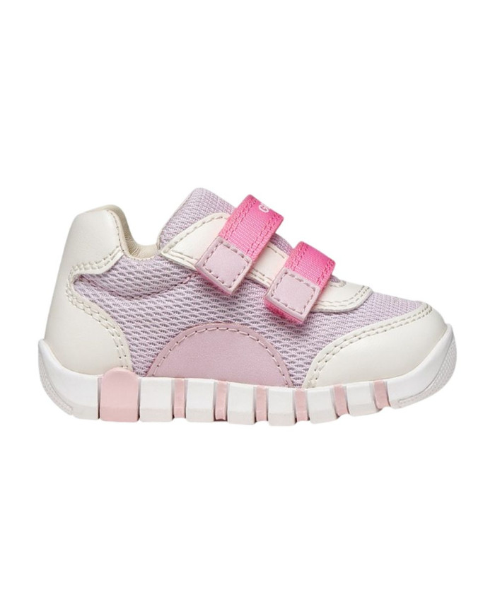 SNEAKERS GEOX PRIMI PASSI BAMBINABABY B IUPIDOO G. A - MESH+GEOBUCK 