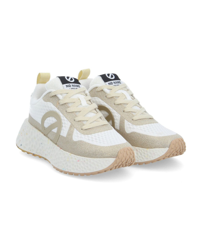 SNEAKERS NO NAME DONNA CARTER FLY PROTECT W WHITE/LIGHT GOLD RNVG GM04 DO