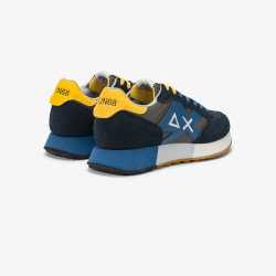 SNEAKERS SUN68 UOMO JAKI 2.0 BICOLOR NAVY BLUE/INCHIOSTRO Z36116 0799 