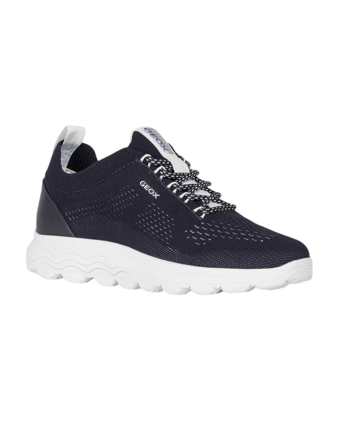 SNEAKERS GEOX DONNA SPHERICA IN TESSUTO BLU NAVY D15NUA 0006K C4002