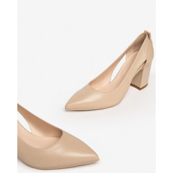 DECOLLETE' NEROGIARDINI DONNA PELLE LINO E409430D/453