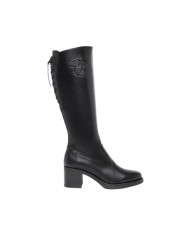 STIVALI NEROGIARDINI DONNA IN PELLE GUANTO NERO TR SPADA TACCO 6,5CM  I411810D/100