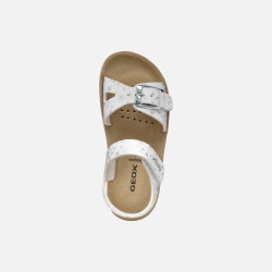 SANDALI GEOX BAMBINA JUNIOR  J S.COSTAREI G. B - SINT.STAM J15EAB 00004 C1000