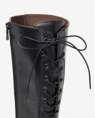 STIVALI NEROGIARDINI DONNA IN PELLE GUANTO NERO TR SPADA TACCO 6,5CM  I411810D/100