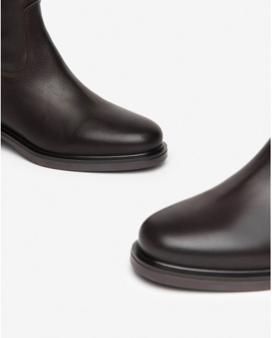 STIVALI NEROGIARDINI DONNA IN PELLE VIENNA T.MORO I408850D/300