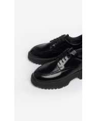 STRINGATE NEROGIARDINI DONNA IN PELLE NERO I308163D/100