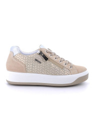SNEAKERS  IGI&CO DONNA SCAM.SU/VIT.LAM AVORIO 7656522