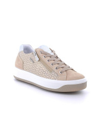 SNEAKERS  IGI&CO DONNA SCAM.SU/VIT.LAM AVORIO 7656522