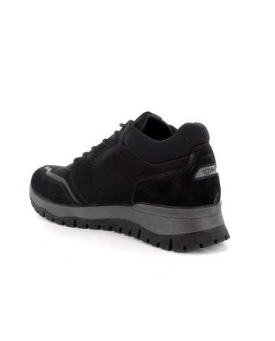 SNEAKERS IGI&CO UOMO NABUK GUM  NERO GORE-TEX 8642000