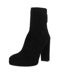 TRONCHETTI DONNA IN CAMOSCIO NERO TACCO 10 CM NEROGIARDINI I117260DE/100