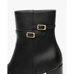 TRONCHETTO NEROGIARDINI DONNA GUANTO NERO TPU SIRACUSA PLATO' TACCO 8CM I514322D/100