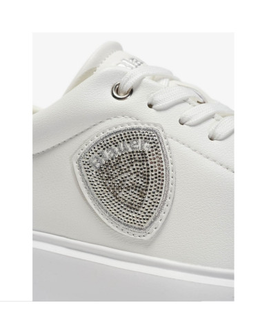 SNEAKERS  BLAUER DONNA SNEAKER WHI  LEATHER SYNTHETIC S4VENUS01/LEA-WHI