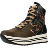 SNEAKERS ALTA NERO GIARDINI DONNA SEBRING MILITARE I013293D/510