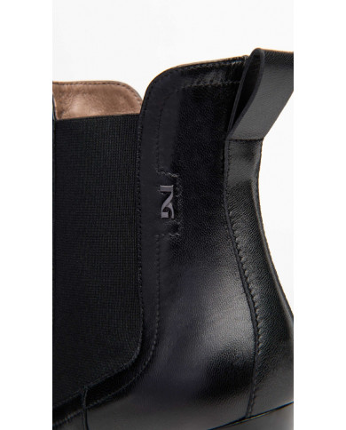 TRONCHETTI NEROGIARDINI DONNA IN PELLE NERO TACCO 10 CM  I117250DE/100