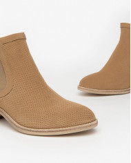 TRONCHETTI NEROGIARDINI DONNA IN SUEDE AMBRA E409780D/424