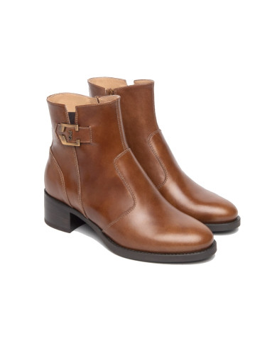 TRONCHETTI NEROGIARDINI DONNA PELLE CUOIO I308232D/400