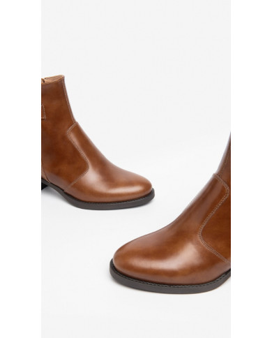 TRONCHETTI NEROGIARDINI DONNA PELLE CUOIO I308232D/400