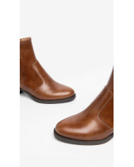 TRONCHETTI NEROGIARDINI DONNA PELLE CUOIO I308232D/400