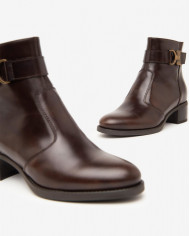 TRONCHETTO NEROGIARDINI DONNA MANOLETE T.DI MORO TR BRESCIA TACCO 4CM I411270D/300