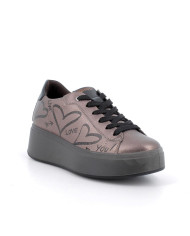 SNEAKERS IGI&CO DONNA IN PELLE BRONZO CUORI 6671900