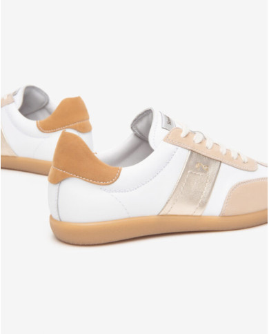 SNEAKERS NEROGIARDINI UOMO SIERRA ECRU CILE BIANCO ETOILE MIELE SIERRA SIGARO TR GRANAD E512855D/437