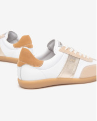 SNEAKERS NEROGIARDINI UOMO SIERRA ECRU CILE BIANCO ETOILE MIELE SIERRA SIGARO TR GRANAD E512855D/437