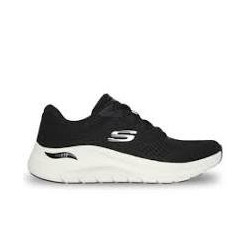 SNEAKERS SKECHERS DONNA ARCH FIT 2.0 BLACK 150051 BKW 