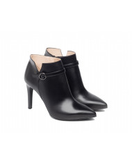 TRONCHETTI NEROGIARDINI DONNA IN PELLE NERO TACCO 9,5CM  I308612DE/100