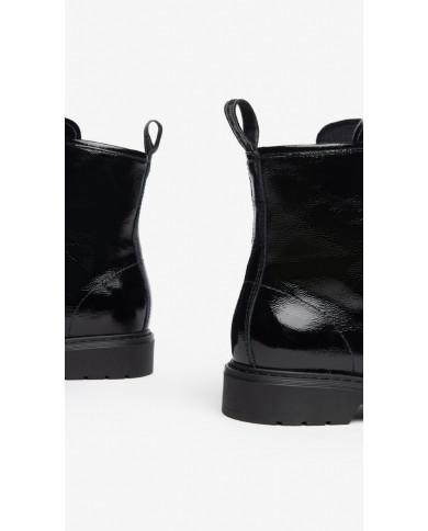 ANFIBI NEROGIARDINI DONNA IIN VERNICE NERO SIVIGLIA I309180D/100