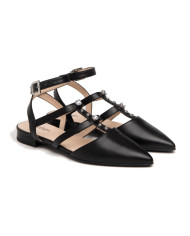 BALLERINA NEROGIARDINI DONNA NAPPA PANDORA NERO MICROLITE AMANTEA E307090DE/100