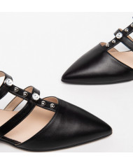 BALLERINA NEROGIARDINI DONNA NAPPA PANDORA NERO MICROLITE AMANTEA E307090DE/100