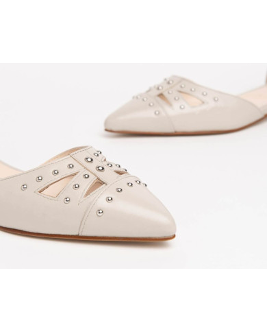 BALLERINA NEROGIARDINI DONNA NAPPA PANDORA SAND E218360DE/143 NUDO