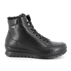 STIVALETTO IGI&CO DONNA IN PELLE NERO GORE-TEX 665900