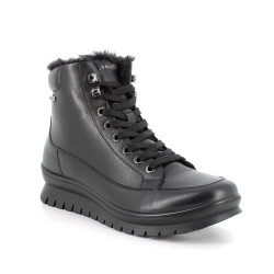 STIVALETTO IGI&CO DONNA IN PELLE NERO GORE-TEX 665900