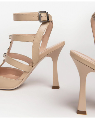 DECOLLETE' NEROGIARDINI DONNA NAPPA PANDORA LINO TPU METZ PELLE E307070DE/453