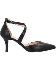 DECOLLETE' NEROGIARDINI DONNA NAPPA PANDORA NERO E011084DE/100