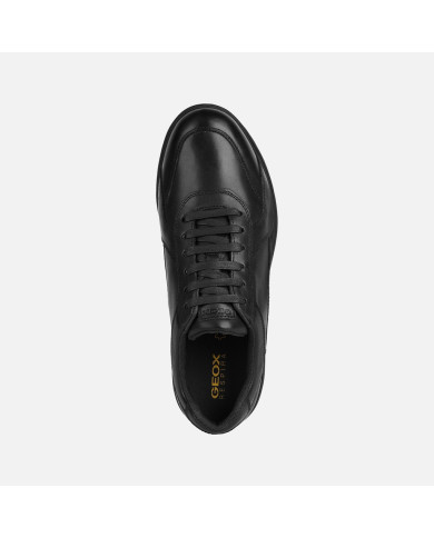 SNEAKERS GEOX UOMO   U SPHERICA EC12 A - VIT.LISCIO BLACK U45GRA 00043 C9999