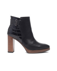 TRONCHETTI NEROGIARDINI DONNA IN PELLE PELLE 9,5CM I308262D/100