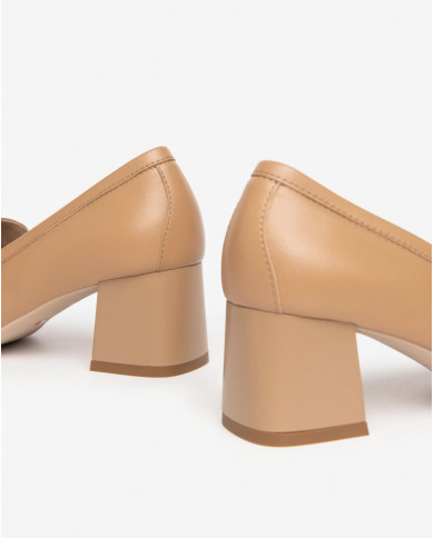 MOCASSINI NEROGIARDINI DONNA PELLE CORDA TACCO 5,5CM E409471D/423