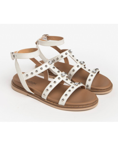 SANDALI NEROGIARDINI DONNA SKIPPER MILK TR TEULADA E315521D/710