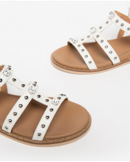 SANDALI NEROGIARDINI DONNA SKIPPER MILK TR TEULADA E315521D/710