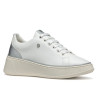 SNEAKERS GEOX DONNA   D SUNNETTY A - GBK+GBK PERL.   WHITE/SILVER D55YHA 054AJ C0007
