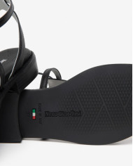 SANDALO CON TACCO NEROGIARDINI DONNA TAMIGI NERO TR BEVAGNA 592 NERO E615895D/100