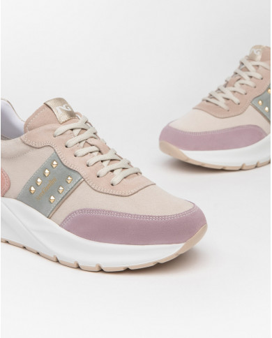 SNEAKERS NEROGIARDINI DONNA PELLE MULTICOLOR E409851D/603